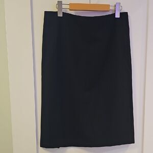 Theory Black Pencil Skirt
